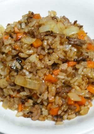 金時人参ドレッシング風焼き飯-レシピのメイン写真