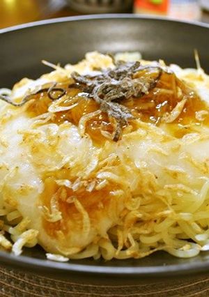 とろろと桜海老で冷やし中華-レシピのメイン写真