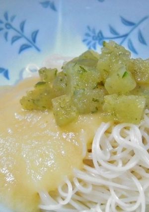 白桃ソース-レシピのメイン写真