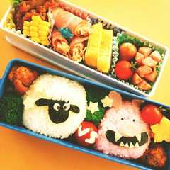 ひつじのショーン✨キャラ弁-レシピのメイン写真