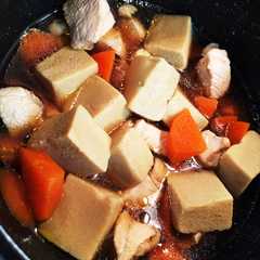 ☆高野豆腐の煮物-レシピのメイン写真