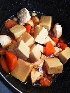 ☆高野豆腐の煮物-レシピのメイン写真
