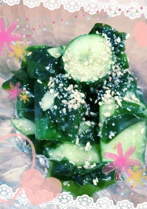 きゅうりとわかめの和物-レシピのメイン写真