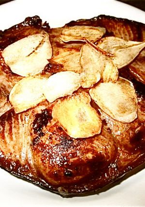 まぐろステーキ干物（胴中）ソテー-レシピのメイン写真