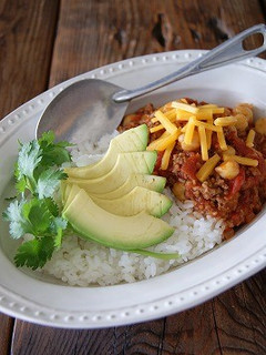 ひよこ豆のメキシカンそぼろ丼-レシピのメイン写真