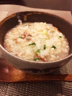 さんま蒲焼缶と大根のほっくり粥-レシピのメイン写真