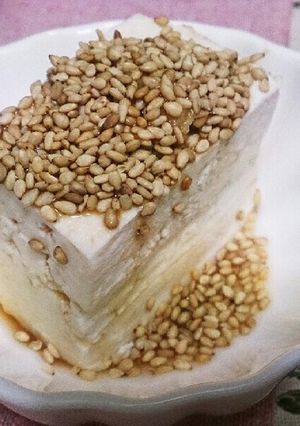 ゴマ豆腐-レシピのメイン写真
