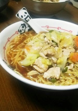 簡単！節約！プロの味！あんかけラーメン-レシピのメイン写真