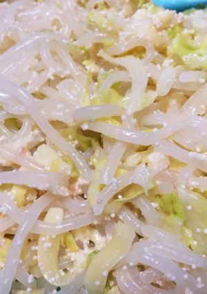 しらたきのヘルシー明太子パスタ-レシピのメイン写真