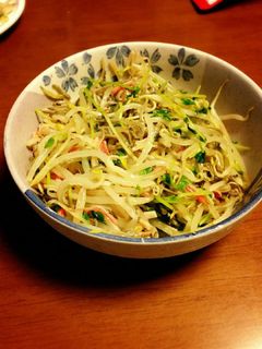 豆苗ともやしのナムル-レシピのメイン写真