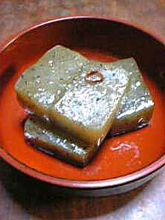 こんにゃくの甘辛煮-レシピのメイン写真