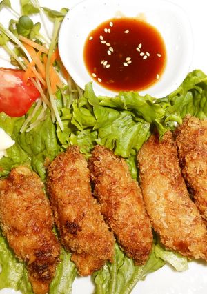 豚こま肉のポテト巻きフライ焼肉味-レシピのメイン写真
