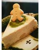 白花豆のベイクドチーズケーキ
