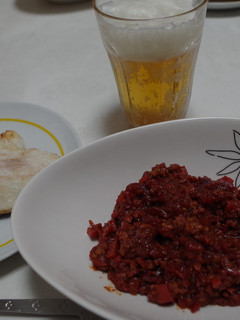 ビーツとタケノコの赤いキーマカレー-レシピのメイン写真