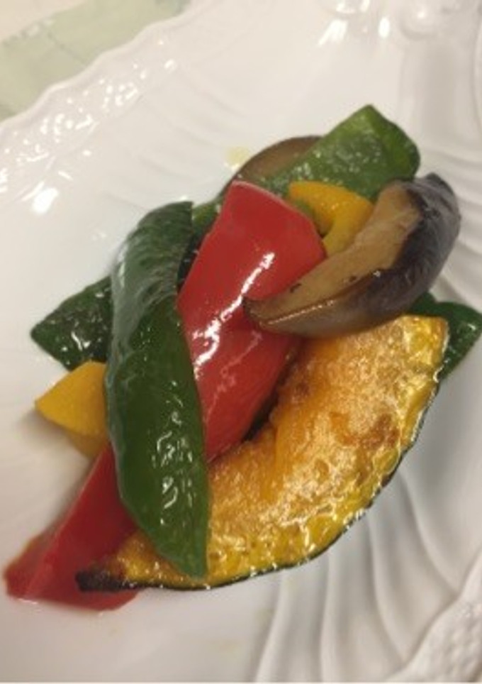 夏野菜の揚げびたし-レシピのメイン写真