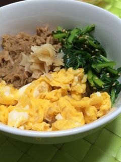 ランチにも!給料日前のツナそぼろ丼-レシピのメイン写真