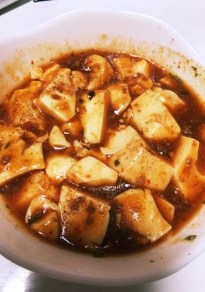 ヒーハー！麻婆豆腐の素で激辛麻婆豆腐♪-レシピのメイン写真