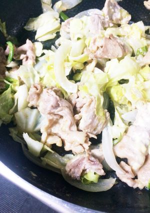 豚こま大量消費（マヨネーズ炒め）-レシピのメイン写真