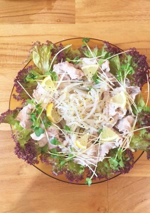 レモン風味のさっぱり豚しゃぶサラダ-レシピのメイン写真