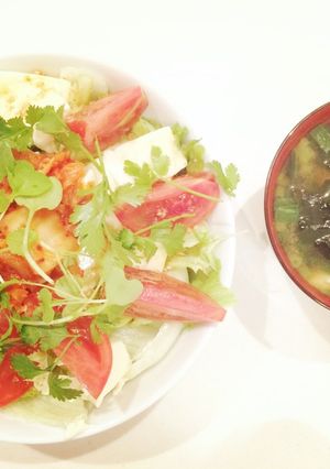 お腹も満足！韓国風サラダ-レシピのメイン写真