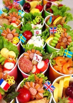 運動会♡紙コップ弁当-レシピのメイン写真