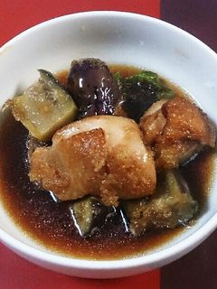 鶏肉となすのみぞれ煮-レシピのメイン写真