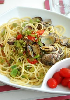 アサリの和風だしパスタ-レシピのメイン写真