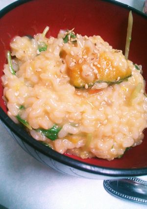 胡麻油で簡単雑炊-レシピのメイン写真
