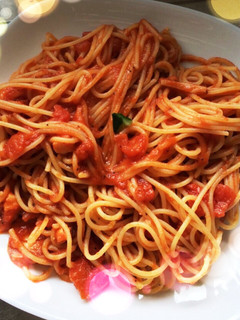 たこのトマトパスタ 簡単-レシピのメイン写真