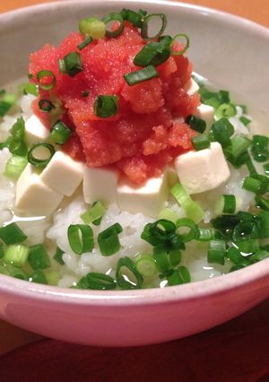 たらことクリームチーズのお茶漬け♪-レシピのメイン写真