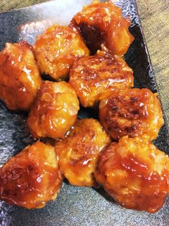 豚ひき肉の甘ケチャつくねバーグ-レシピのメイン写真