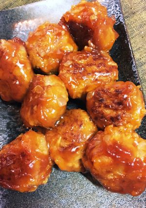 豚ひき肉の甘ケチャつくねバーグ-レシピのメイン写真