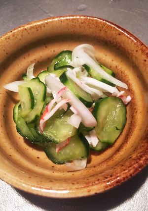 きゅうりと新タマの酢の物 簡単ヘルシー♪-レシピのメイン写真