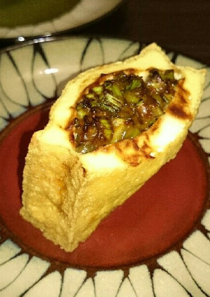 シロさんの厚揚げの味噌はさみ焼き-レシピのメイン写真