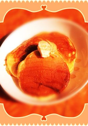 HMでフワフワパンケーキ♡-レシピのメイン写真