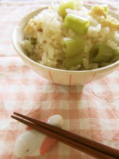 シャキシャキ美味しい♡ふきの炊き込みご飯-レシピのメイン写真