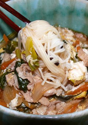 余った素麺と野菜で☆あんかけにゅうめん-レシピのメイン写真