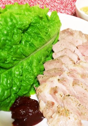 ローカロリー！ボリューム満点！蒸し肉-レシピのメイン写真
