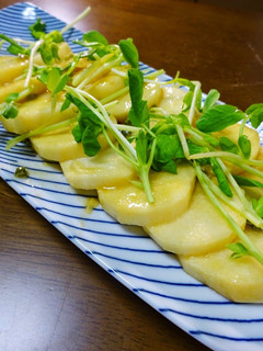 おつまみ&副菜に!長芋のわさび醤油漬け-レシピのメイン写真