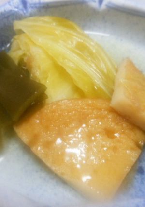 春キャベツ　おでん風味　簡単私流-レシピのメイン写真