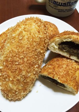 残ったルーで焼きカレーパン-レシピのメイン写真