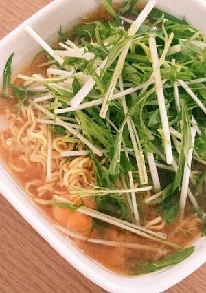 超簡単♪ココナッツオイル味噌ラーメン-レシピのメイン写真
