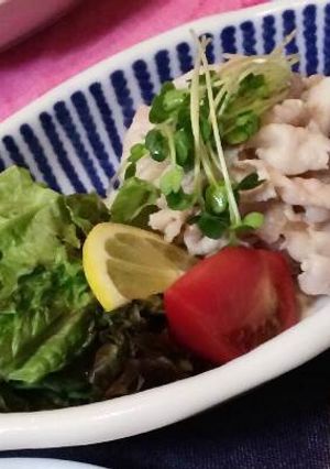 簡単冷しゃぶ-レシピのメイン写真