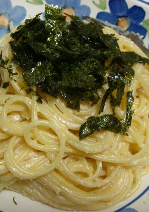 簡単でゴメンね♪明太クリームパスタ-レシピのメイン写真