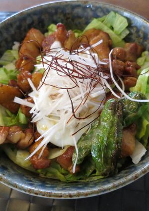 チキン照り焼きで親子丼♪-レシピのメイン写真