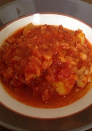 簡単‼︎本格チキンのトマト煮!-レシピのメイン写真