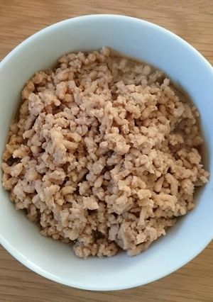 簡単でおいしい*鶏そぼろ*-レシピのメイン写真
