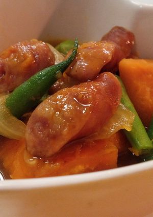 具沢山の食べるスープ♪南瓜のカレースープ-レシピのメイン写真