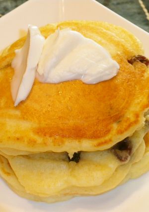 みんなでカルピスソフトで爽やかパンケーキ-レシピのメイン写真