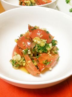 ■トマトボウル 香味野菜■-レシピのメイン写真